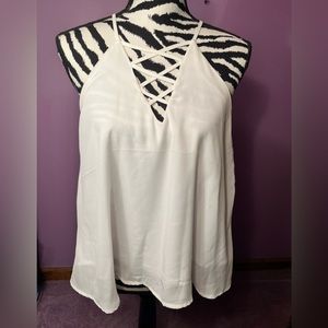 Charlotte Russe, size M, color white